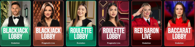 Menace live casino